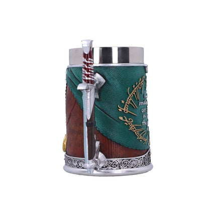 Nemesis Now Officially Licensed Lord of The Rings Frodo Tankard, Brown, 15.5cm