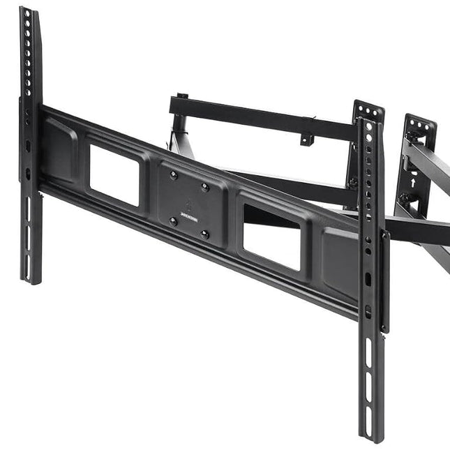 Monoprice Corner Friendly Full-Motion Articulating TV Wall Mount Bracket for TVs 32in to 70in, Max Weight 99lbs, VESA Patterns Up to 600x400, Fits Curved Screens - Cornerstone Series