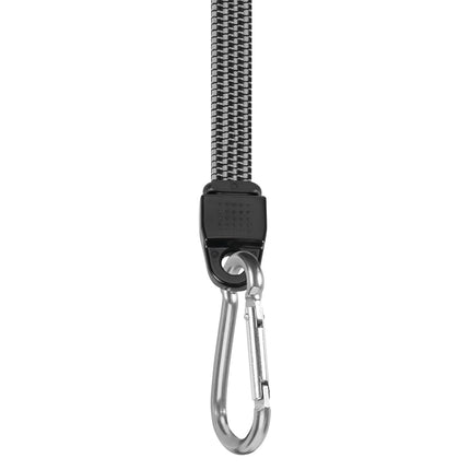 Performance Tool W1456 48-Inch Flat Bungee w/Carabiner - Heavy Duty, Securely Fasten and Tie Down Cargo, Ideal for Trucks, Vans, and SUVs