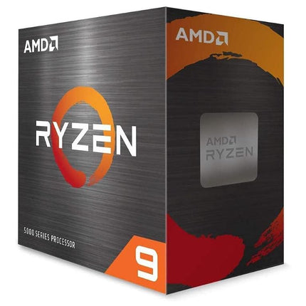 AMD Ryzen 9 5950X Processor (16Cores/32Threads, 105W TDP, Socket AM4, 72MB Cache, Up to 4.9 GHz Max Boost, no cooler)