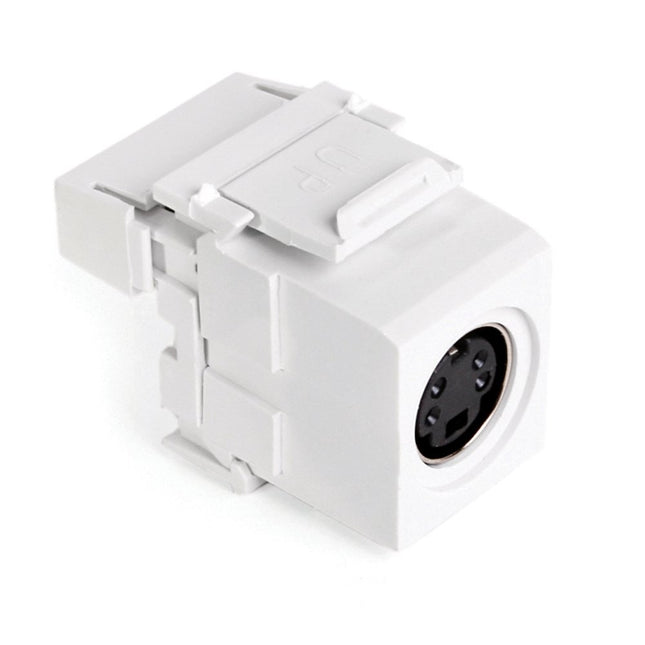 Leviton 40734-SVW QuickPort 110-Type to Female S-V