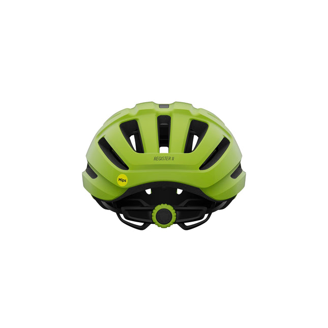 Giro Register Adult MIPS II Leisure Bike Helmet, Lime Green, Matt, Universal, 54-61 cm