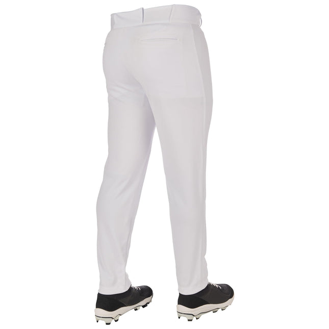 Pantalones de béisbol CHAMPRO Triple Crown 2.0 de corte cónico para niños, color blanco