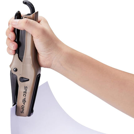 Spec Ops Tools Elite Duty Packaging Plier Stapler, 7/16 Crown, 1/4" - 3/8" Leg Length Staples, 3% Donated to Veterans