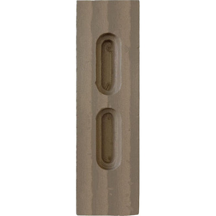 Ekena BKTW01X06X06OLWA 1 3/4-Inch Width x 6-Inch Depth x 6-Inch Height Small Olympic Wood Bracket - Walnut
