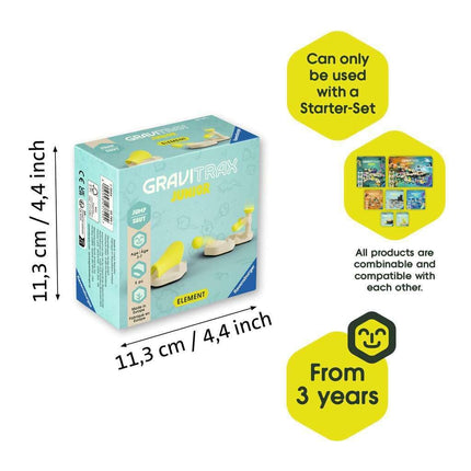 Ravensburger 23749 GraviTrax Junior Element Jump, Marble Run for Children from 3 Years