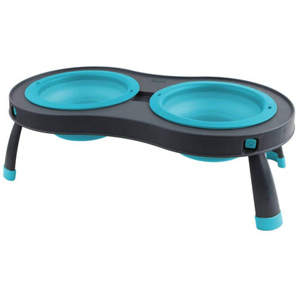 Dexas Popware for Pets Double Elevated Pet Feeder,