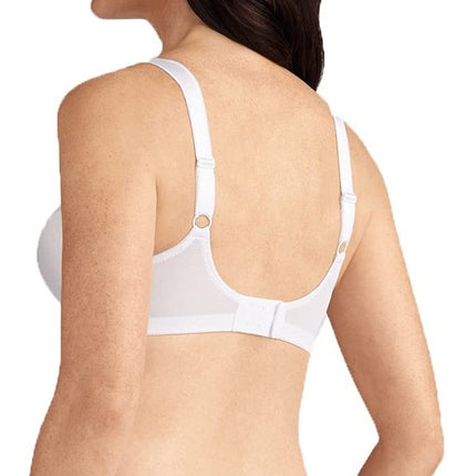 Amoena Women's Rita Wire-Free with Coolmaxa Pockets Bra, White, 38D