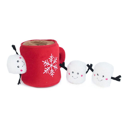 ZippyPaws - Holiday Burrow, Interactive Squeaky Hi