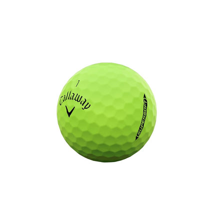 Callaway Supersoft 2025 Golf Balls, Green (Pack of 12)