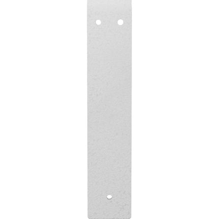 Ekena Millwork BKTM02X10X10STHWH Steel Bracket Stockport, 2"W x 10"D x 10"H, Hammered White