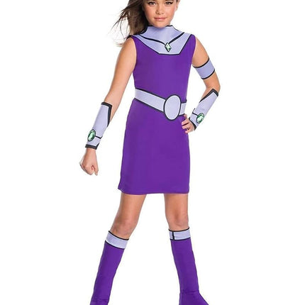Rubie's Girls Teen Titans Go Movie Deluxe Starfire Costume, Large
