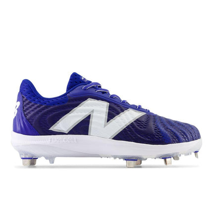 New Balance Men's FuelCell 4040 V7 Metal Baseball Shoe, Team Royal/Optic White, 8 US
