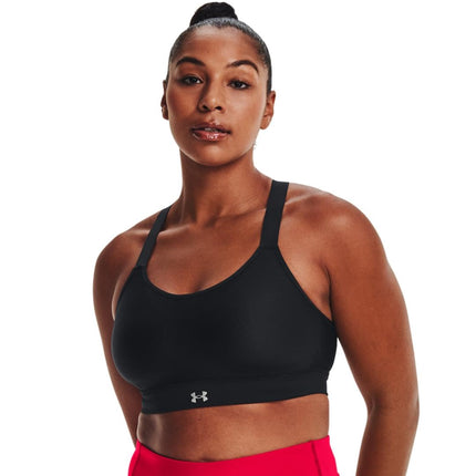 Under Armour Women's Movement Strappy Tank Top, (001) Black / / Metallic Silver, XXL