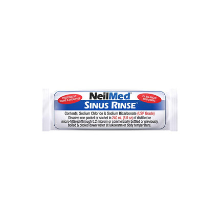 NeilMed Sinugator Cordless Pulsating Nasal Wash with 30 Premixed Packets