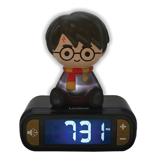 LEXIBOOK, Harry Potter Nightlight Alarm Clock, RL800HP