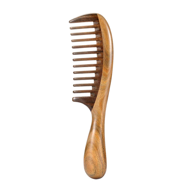 Louise Maelys Hair Comb Wooden Wide Tooth Combs fo