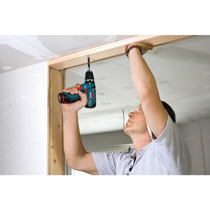 Bosch Power Tools Drill Kit - PS31-2A - 12V, 3/8 Inch, Two Speed Driver, Cordless Drill Set - Includes Two Lithium Ion Batteries, 12V Charger, Screwdriver Bits & Soft Carrying Bag, Blue