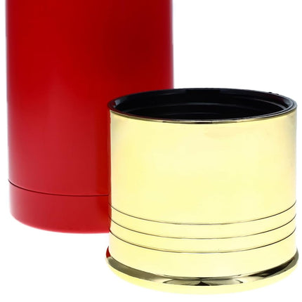 BlackCanyon Gear BCG32RED 32-Ounce Shotshell Insulated Water Bottle Thermo Birdshot Coffee Tumbler for Hunters Hunting Accessory Red