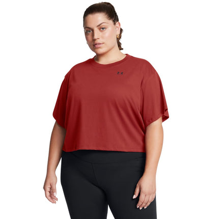 Under Armour Women's Boxy Crop Logo Short Sleeve T