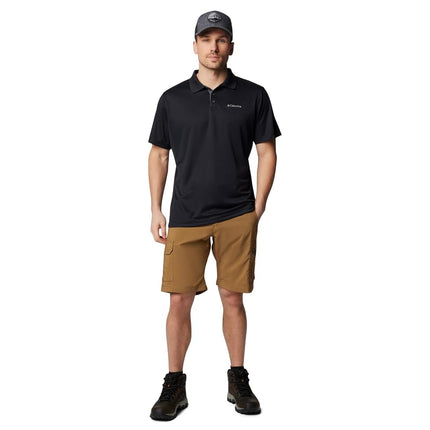 Columbia Men's Utilizer Polo Polo Shirt, Black, Size XL