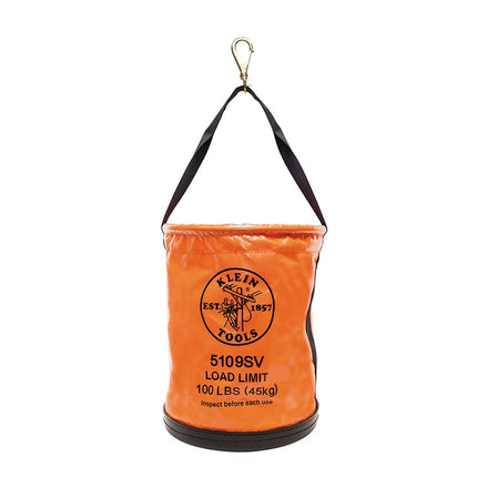 KLEIN TOOLS Utility Tool Bucket, Vinyl Lineman Buc