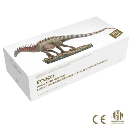 PNSO Dinosaur Museums Series Lucio The Amargasaurus 1:35 Scientific Art Models