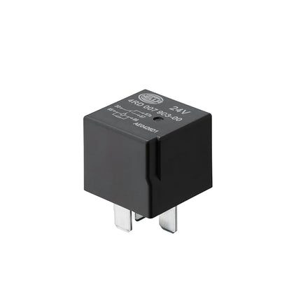 HELLA 007903001 24V 10/20A SPDT Relay, Black