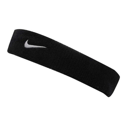 Nike Swoosh Headband, Mens, N.NN.07.416.OS, Obsidian/White, One Size