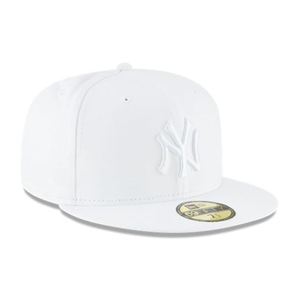 New Era New York Yankees Primary Logo Basic 59FIFTY Fitted Cap White 7 3/4