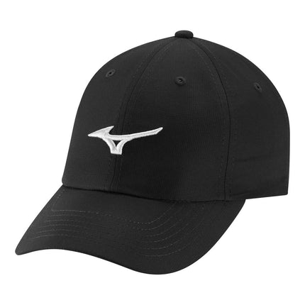 Mizuno Tour Adjustable Lightweight Hat Black/White