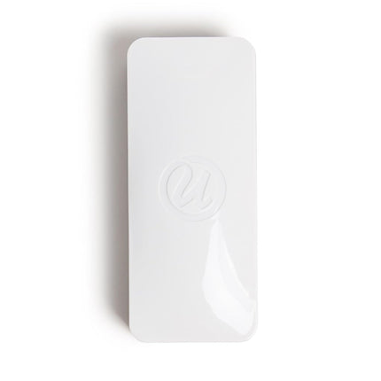 U Brands Whiteboard Eraser, Magnetic Dry Wipe Board Cleaner 5x12.7x2.5 cm in White, Lightweight Modern Design with Premium Felt Surface, Classroom Essential for School, Office, Home