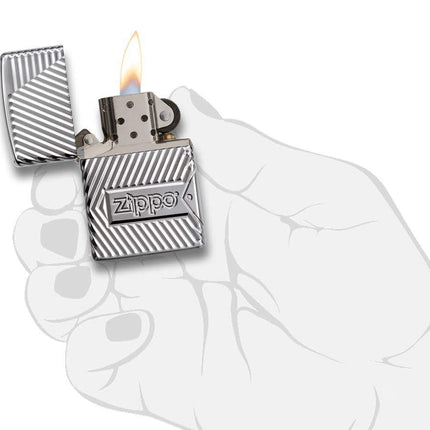 Zippo Zippo Bolts Design Pocket Lighter