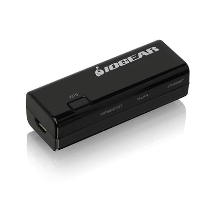 iogear GWU637 - networking cards (Black, Wireless, 802.11b, 802.11g, 802.11n, 10/100BaseT(X), Fast, Micro-USB)