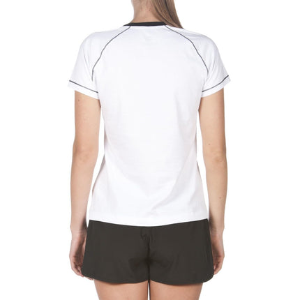 ARENA Women's Standard Team Line Short Sleeve T-Shirt, White, XS