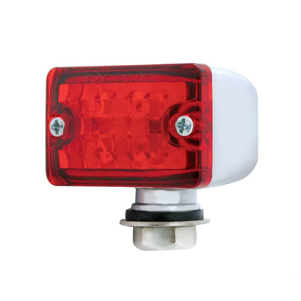 United Pacific 4 LED Small Rod Light - Red LED/Red Lens,39189