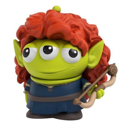 Pixar Alien Remix Character Figures 3-Pack with Mr. Incredible from The Incredibles, Buzz Lightyear from Toy Story and Merida from Brave, Collectible in Retro fun Pizza Delivery for Ages 3 and Up