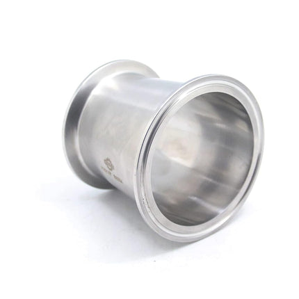 QiiMii Sanitary Fitting Reducer Fitting SS304 Tri Clamp Ferrule Style 3" Tube OD to 2.5" Tube OD (3 INCH X 2.5 INCH)