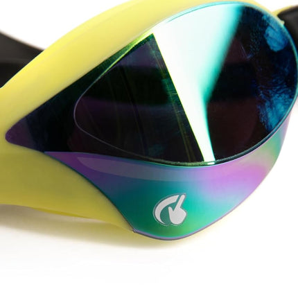 ARENA Cobra Core Swipe Mirror Racing Emerald Cyber Lime Men's Swimming Goggles