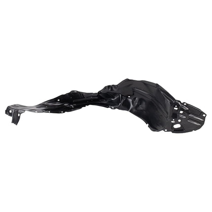 TRQ Front Left Inner Fender Liner Black Drivers Side Compatible with 2018-2019 Toyota Prius C TO1248242