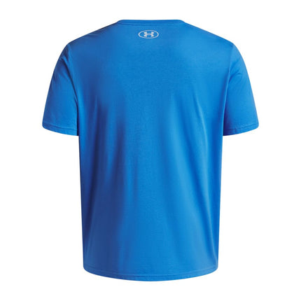 Under Armour Sportstyle Left Chest Short Sleeve Shirt - Blue Atlantis / / Blue Calm - L