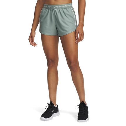 Under Armour Women's Tech Play Up Shorts Silica Green/Green/White S S