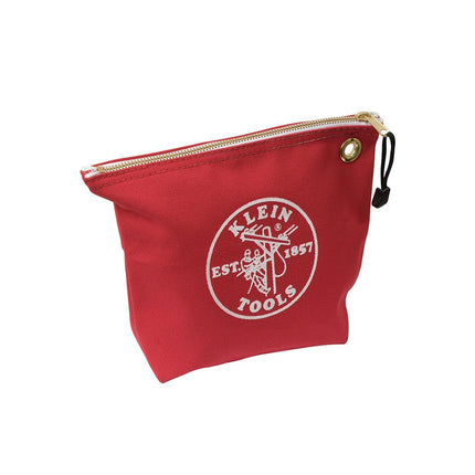 Klein Tools 5539RED Canvas Zipper Bag for Consumab