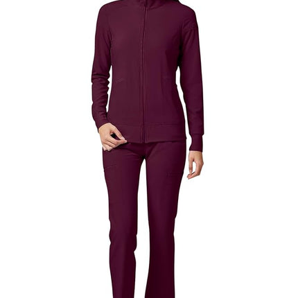Cherokee Women's iFlex CK303 Zip Front Warm-up Jacket