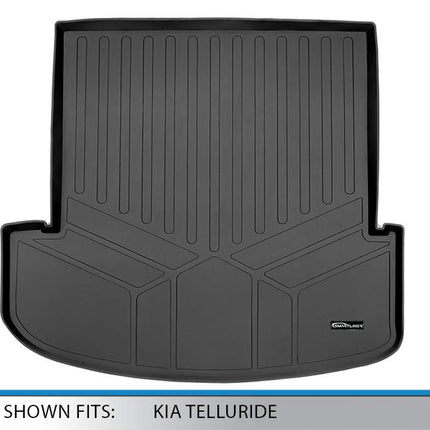 MAXLINER All Weather Custom Fit Cargo Liner Trunk Car Mat Black for 2020 Kia Telluride
