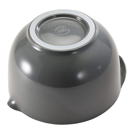Hutzler, Melamine, Mixing Bowl with spout, 2.5-Liter, Gray