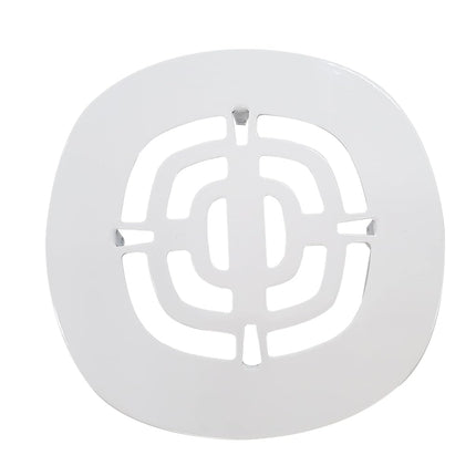 Westbrass Brass Snap-in Shower Strainer Grid, Powd