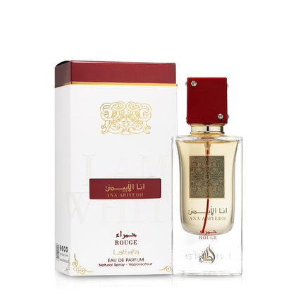 Lattafa Unisex I Am White Rouge Eau De Parfum Spray, 60 ml