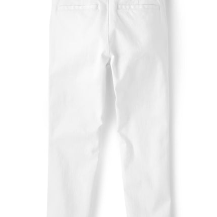 The Children's Place Boys Stretch Skinny Chino Pants, White, 4