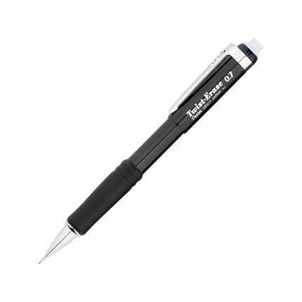 Pentel� Twist-Erase� III Mechanical Pencils, 0.7mm, Assorted Barrel Colors, Pack Of 2 Pencils